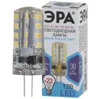 Лампа светодиодная LED капсула Эра JC-3W-12V-840-G4, Б0033194