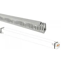 Кабель-канал перфорирированный TDM 25x40 с крышкой, цвет серый (кратно 2)