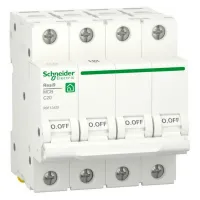 Автоматический выключатель Schneider Electric Resi9 4P 20А (C) 6кА, R9F12420