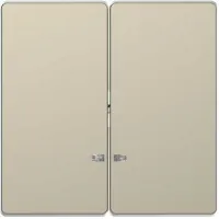 Клавиша двойная с линзами Schneider Electric MERTEN D-LIFE, песочный, MTN3420-6033