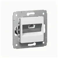 Розетка компьютерная RJ45 Cat.5 Legrand CARIVA, бежевый, 773641