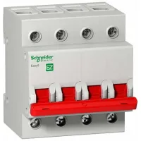 Выключатель нагрузки (модульный рубильник) Easy9 4П 63А 400В Schneider Electric