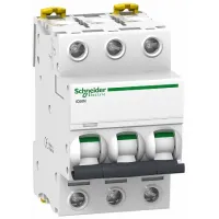 Автоматический выключатель Schneider Electric Acti9 3P 3А (C) 6кА, A9F74303