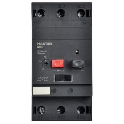Пускатель ПРК64-40 In=40А Ir=25-40А Ue 660В MASTER IEK