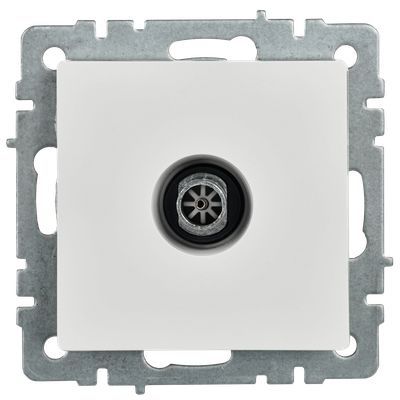 BRITE Розетка TV оконечная РТВ11-0-БрБ белый IEK