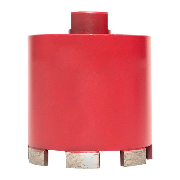 Коронка алмазная для дрелей с микроударом (верхнее пылеудаление) DCH-82MHS Micro Hit Laser M16 EKF Professional