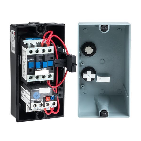 Пускатель в корпусе КМЭ 9А 230В с РТЭ Ir-7-10А IP65 EKF PROxima