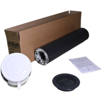 Клапан кив Нова - Строй, ООО 125-01-06 (в сборе, с темно серой решёткой) NovaPROF 82