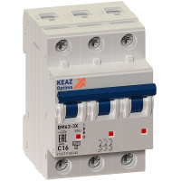 Выкл.автом.  3П  16А OptiDin BM63-3D16-OM4-РЕГ