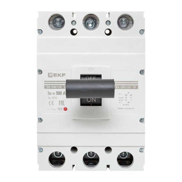 Выключатель автоматический ВА-99М 630/500А 3P 50кА EKF
