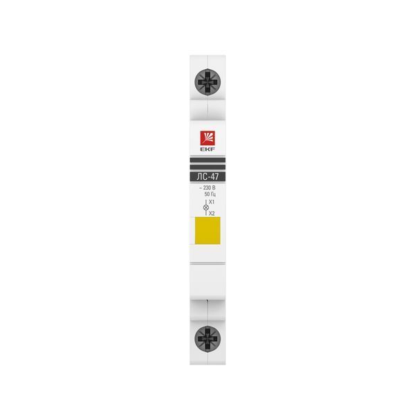 Лампа сигнальная ЛС-47 (желтая) EKF PROxima