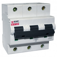 Автоматический выключатель ВА 47-125 3P 125А (C) 15кА PROXIMA EKF