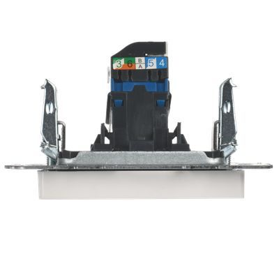 BRITE Розетка компьютерная RJ45 кат.6 РК11-БрБ белый IEK