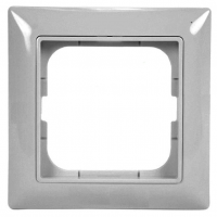 ABB  Basic55  Сhalet-White Рамка 1-ая 1725-0-1511