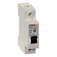 Выключатель автоматический модульный ВА47-29-1D3-УХЛ3-КЭАЗ