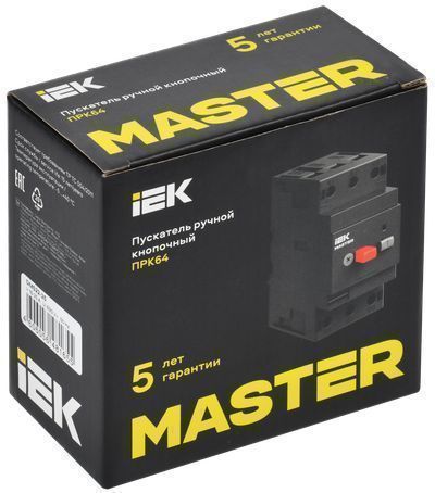 Пускатель ПРК64-40 In=40А Ir=25-40А Ue 660В MASTER IEK