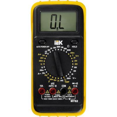 Мультиметр цифровой PROFESSIONAL MY62 IEK
