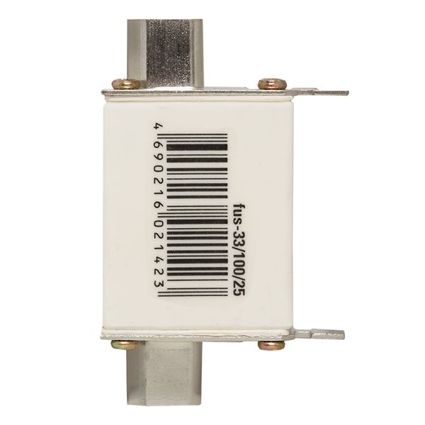 Плавкая вставка ППН-33 100/ 25А габарит 00С EKF