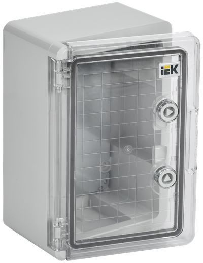 Корпус пластиковый ЩМПп 300х200х130мм прозрачная дверь УХЛ1 IP65 IEK