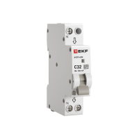 Выключатель автоматический дифференциального тока 1мод. C 32А 100мА тип А 6кА АВДТ-63М (электрон.) P