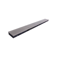 Внутрипольный конвектор STOUT SCQ 75.240.2250 решетка алюминиевая SCQ-1100-0724225 RG008TBK60240M