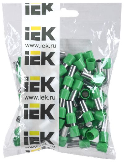 Наконечник НШВИ 16-12 зеленый (100шт/упак) IEK