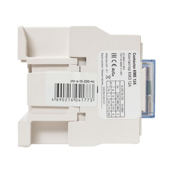 Контактор КМЭ малогабаритный 12А 220В 1NC EKF PROxima