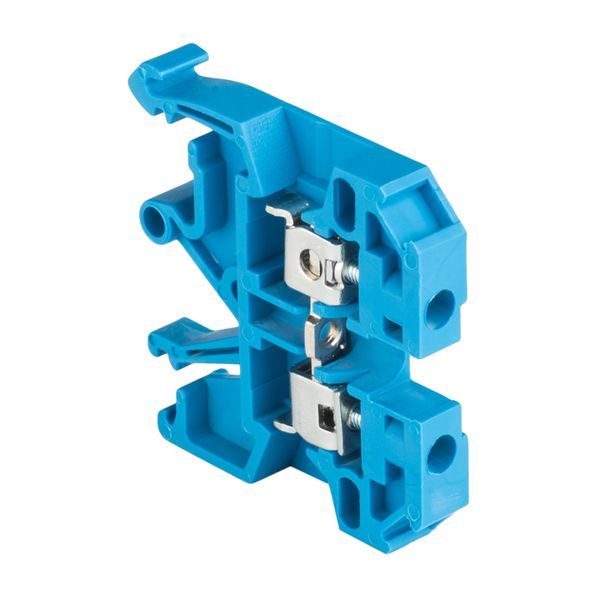 Клемма проходная винтовая JXB 2.5 мм2 синяя EKF