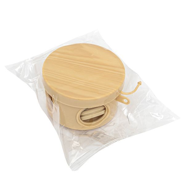 Коробка распределительная КМР-040-038 с крышкой (65x40) 4 мембранных ввода светлое дерево IP54 EKF PROxima