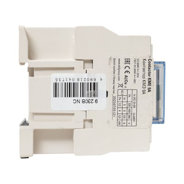 Контактор  малогабарит.   9А   220В  1NC  КМЭ  EKF ctr-s-9-220-nc