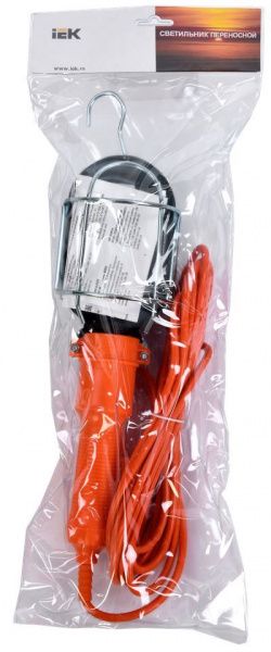 IEK Переноска УП-1Р  5м 2Р плоск вилка