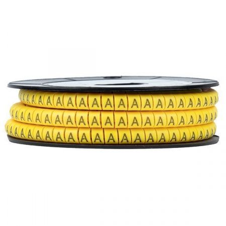 Маркер кабельный 4,0 мм2 "A" (500 шт.) (ЕС-2) EKF PROxima