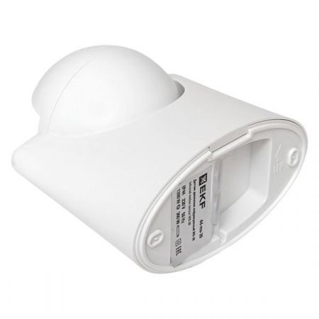 ИК датчик движения наст. 1200Вт 180гр. до 12м IP44 MS-39 EKF PROxima