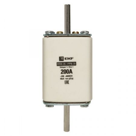 Плавкая вставка ППН-35 250/200А габарит 1 EKF