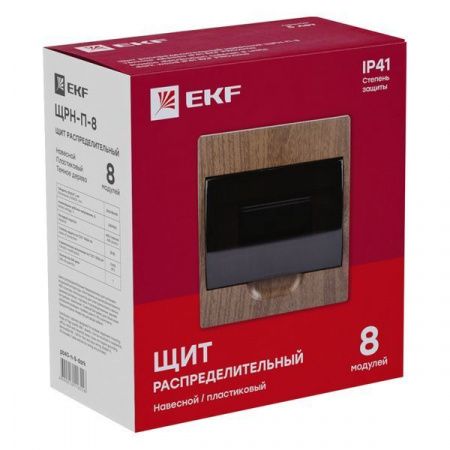 ЩРН-П- 8 темное дерево IP41 PROXIMA EKF