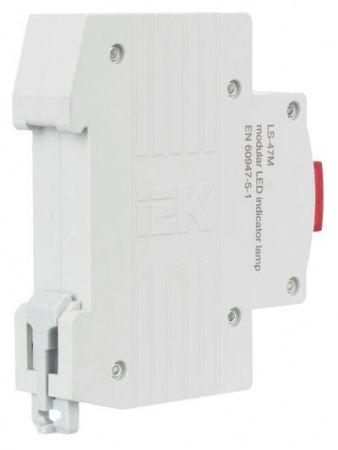 Лампа сигнальная ЛС-47М матрица красная IEK