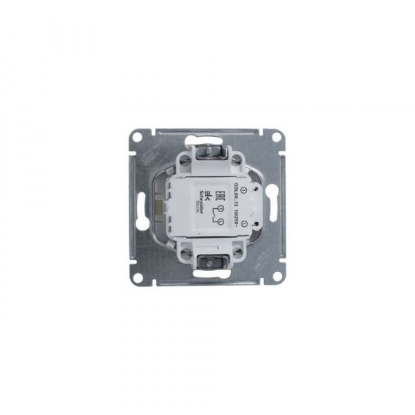 SCH Glossa  Беж. Выкл. 1-кл. с подсвет., сх.1а, мех-м IP20 СП GSL000213