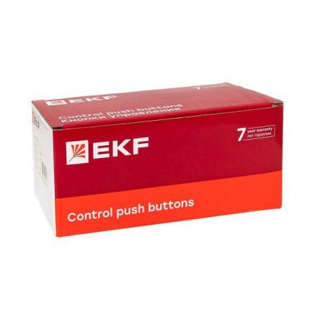 Лампа сигнальная BV65 желтая EKF