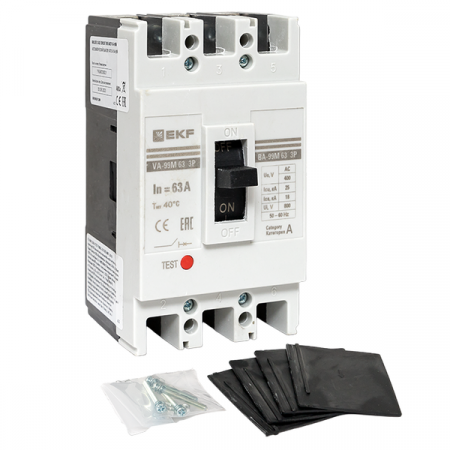 Выключатель автоматический ВА-99М 63/63А 3P 25кА EKF