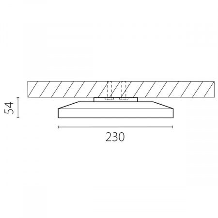 Светильник светодиодный настенно-потолочный Arco Eco Lightstar 225720