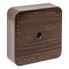 Коробка разветвительная KMP-030-030 (75x75x26) тёмн. дер. EKF PROxima