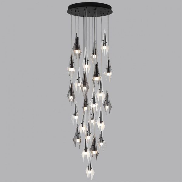 Каскадная светодиодная люстра Odeon Light Exclusive L-Vision Afalina 5442/137L