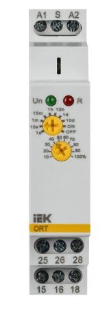 Реле задержки выключения ORT 2 контакта 12-240В AC/DC IEK
