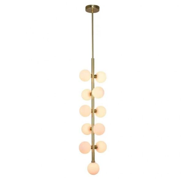 Подвесная люстра iLamp Golden 777P/11 GL-WH