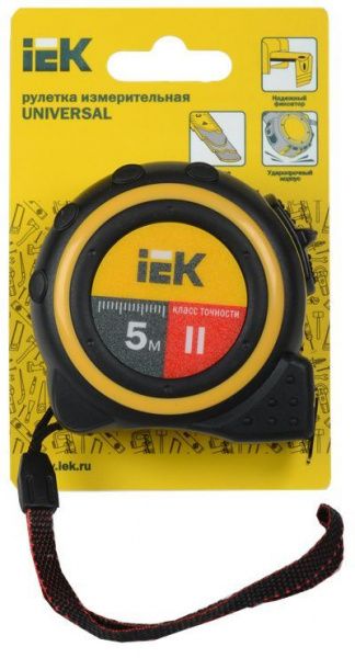 Рулетка измерительная Universal 5м IEK