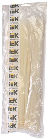 Хомут 7,6х350мм нейлон (100шт) IEK