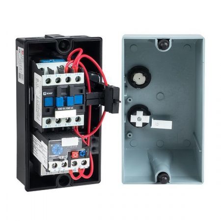 Пускатель в корпусе КМЭ 9А 230В с РТЭ Ir-7-10А IP65 EKF PROxima