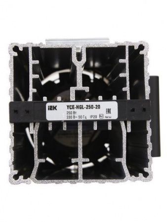 Обогреватель на DIN-рейку (встроенный вентилятор) 250Вт IP20 IEK