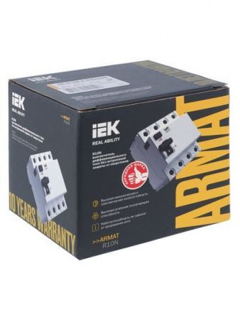 ARMAT Выключатель дифференциального тока R10N 4P 40А 30мА тип A IEK