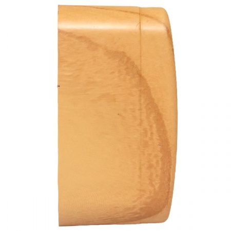 Розетка 2-местная ОП Минск 10А без заземления светлое дерево EKF